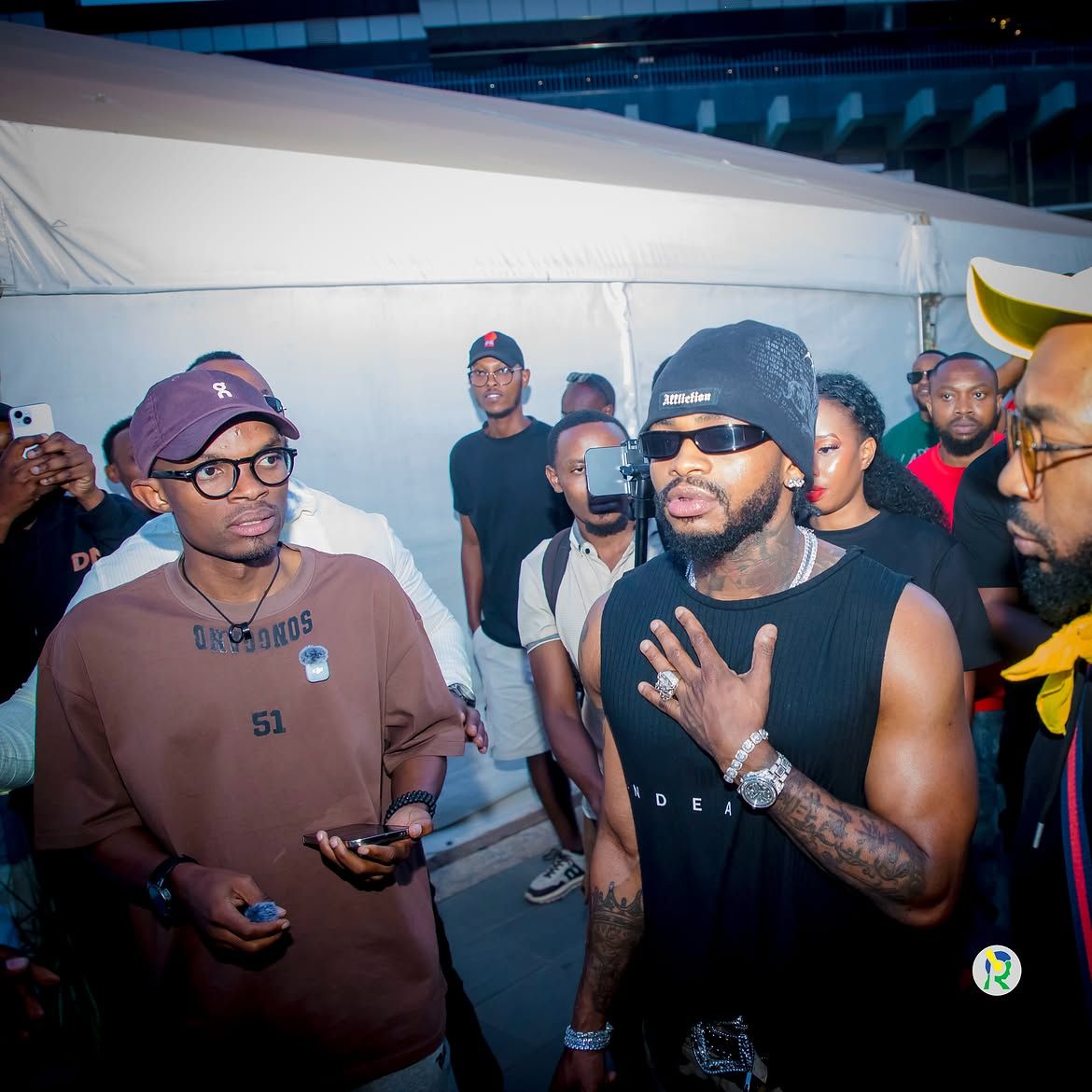 AMAFOTO- Diamond Platnumz yamaze kugera i Kigali aho yitabiriye igitaramo “Diamond Platnumz expe (7).jpg