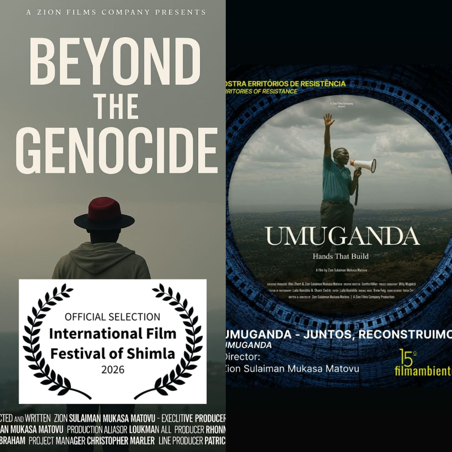 Filime  “Umuganda” na “Beyond the Genocide” zikomeje kugeza inkuru z’u Rwanda ku Isi muri Festival zikomeye