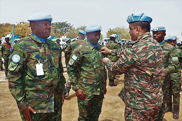 Loni yambitse imidari y’ishimwe Ingabo z’u Rwanda Ziri muri Sudani yepfo